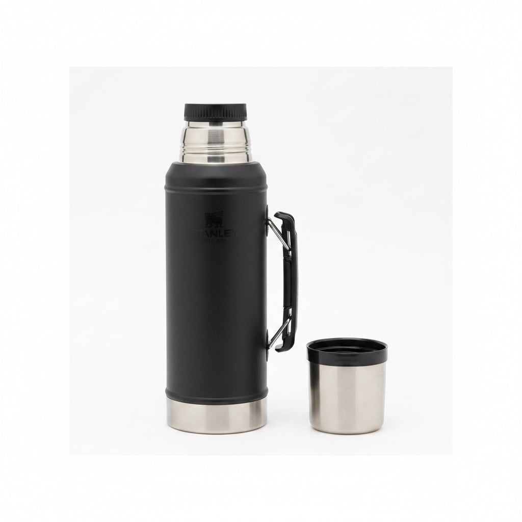 Termo Stanley Classic Legendary 1 Litro Negro | Acero Inoxidable para Mate