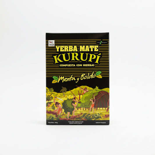 Yerba Mate Kurupí Menta y Boldo 500g – Yerba Paraguaya - Emporio Pewmayen