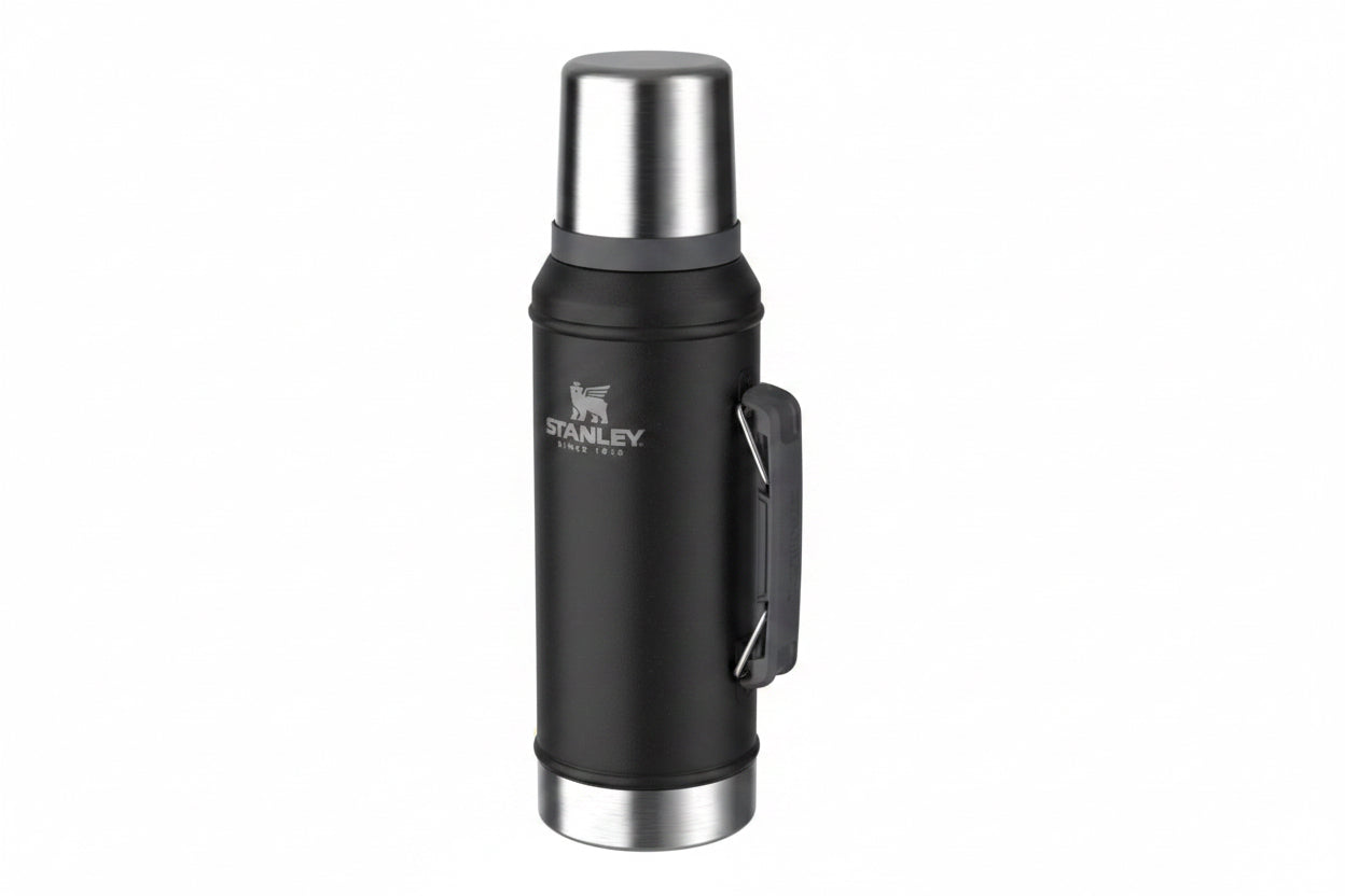 Termo Stanley Classic Legendary 1 Litro Negro | Acero Inoxidable para Mate