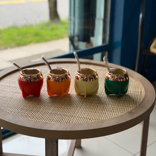 Mate Lindo Con Bombilla | Colores