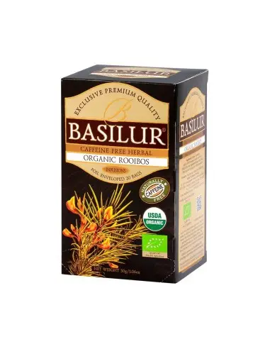 Rooibos Orgánico Basilur 25 bolsas - Emporio Pewmayen