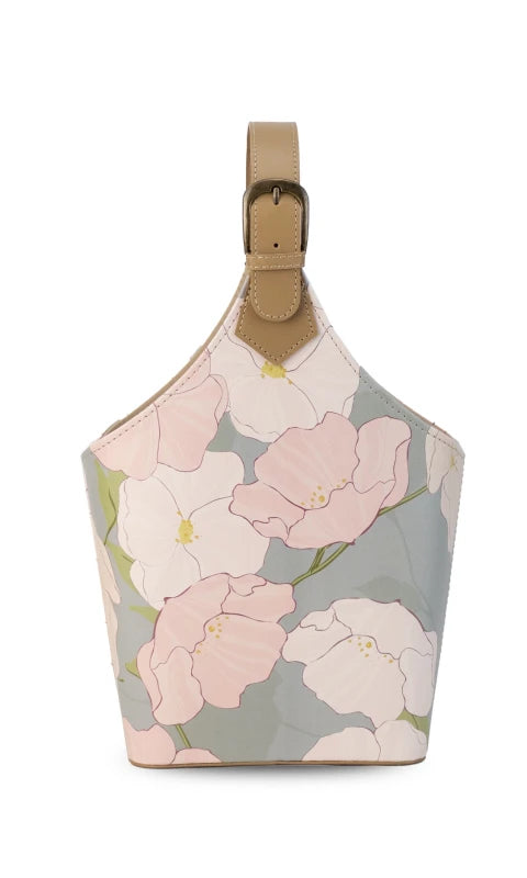 Canasta Matera Venus Hojas de Seda