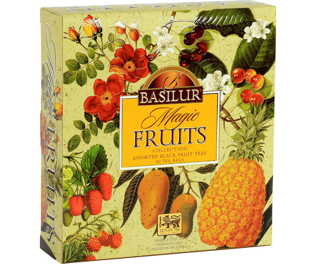 Té Negro Basilur Surtido Frutal Magic Fruits 40 bolsas - Emporio Pewmayen