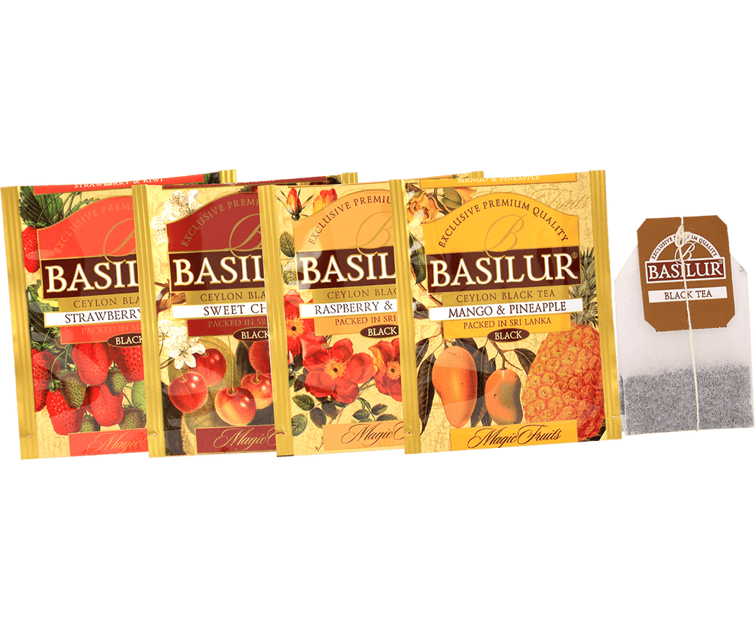 Té Negro Basilur Surtido Frutal Magic Fruits 40 bolsas - Emporio Pewmayen