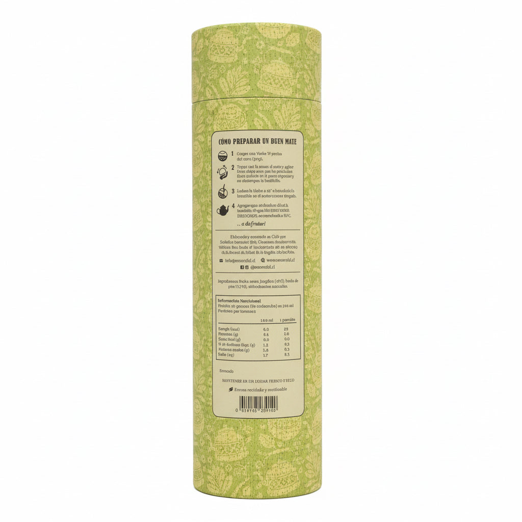 Yerba Mate Jengibre Sour 250g en Tarro – Blend Sensorial Premium - Emporio Pewmayen