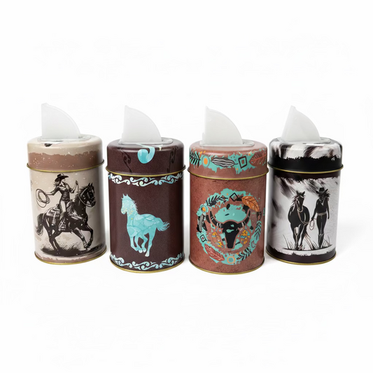 Yerbero Metálico Country 400g | Dispensador Hermético para Yerba Mate - Emporio Pewmayen