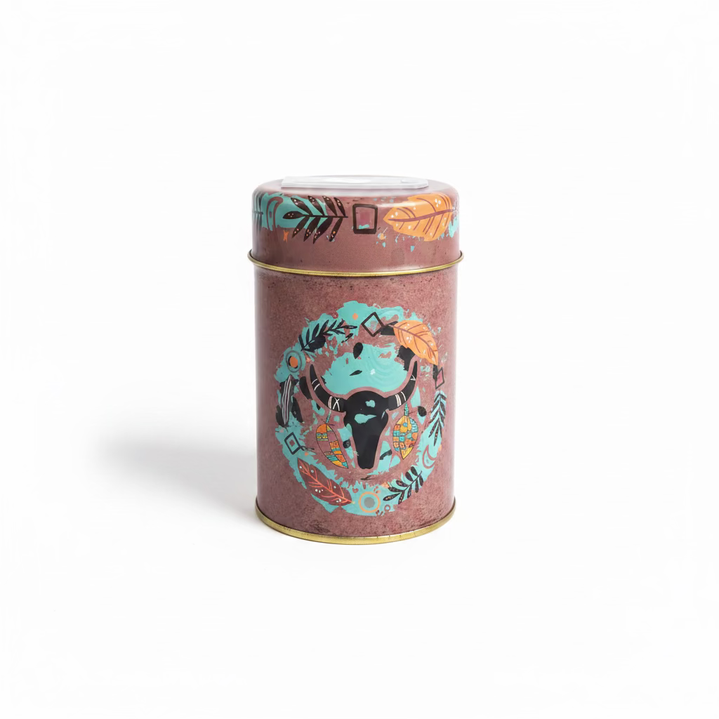 Yerbero Metálico Country 400g | Dispensador Hermético para Yerba Mate - Emporio Pewmayen