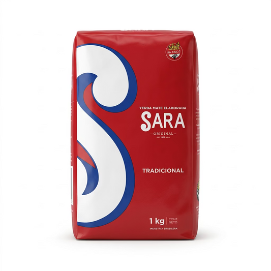Yerba Mate Sara Tradicional 1 kg – Sin Palo