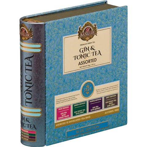 Té Verde Premiun Basilur Gin & Tonic Blue Edition 32 bolsas