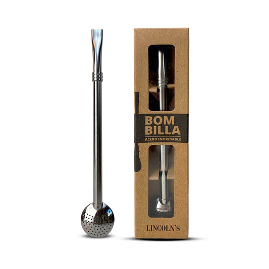 Bombilla Filtro Lenteja Acero Inoxidable Lincoln's