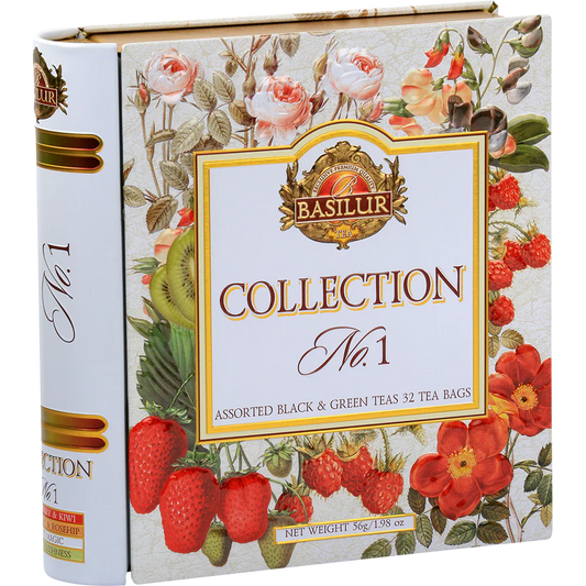 Té Negro y Verde Ceylán Basilur Collection n°1 . 32 bolsas