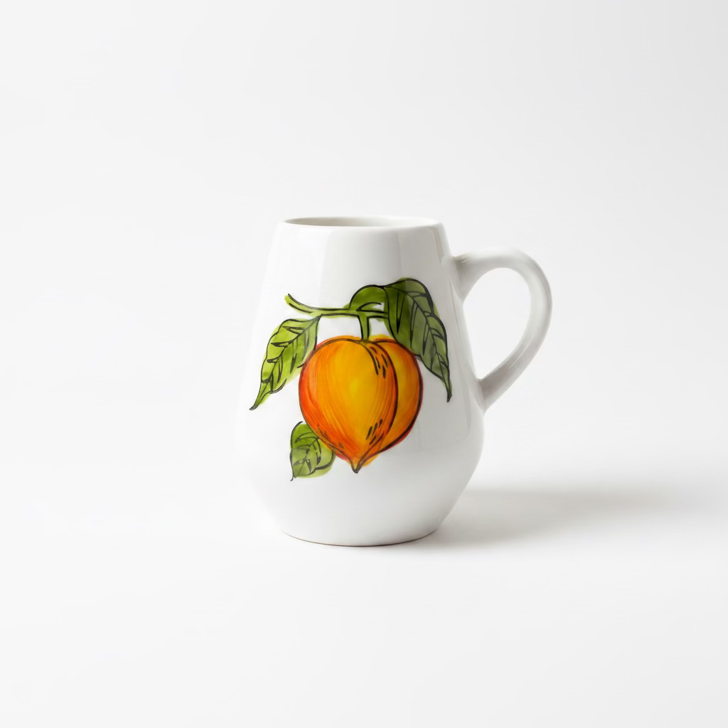 Mate Cerámica Con Manilla Frutas - Emporio Pewmayen