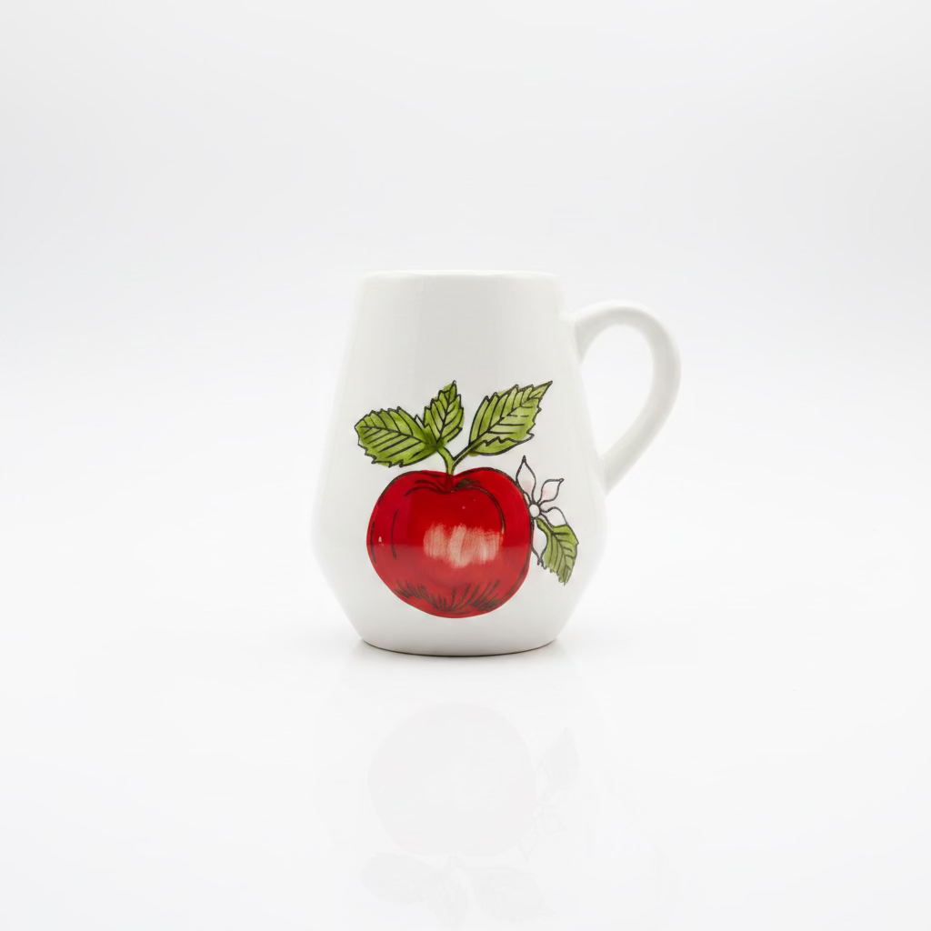 Mate Cerámica Con Manilla Frutas - Emporio Pewmayen