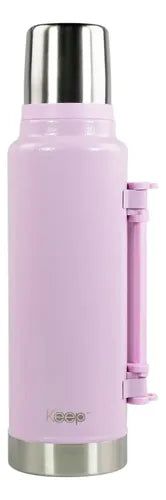 Termo Keep Hammered Vacuum Rosa 1500 ml