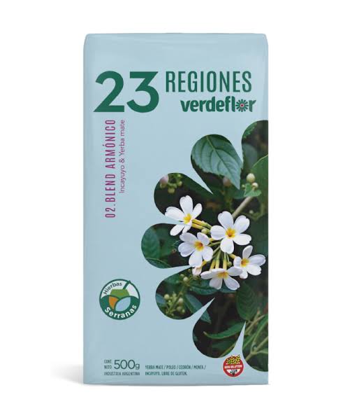 Yerba Mate Verdeflor Blend Armónico 500 g