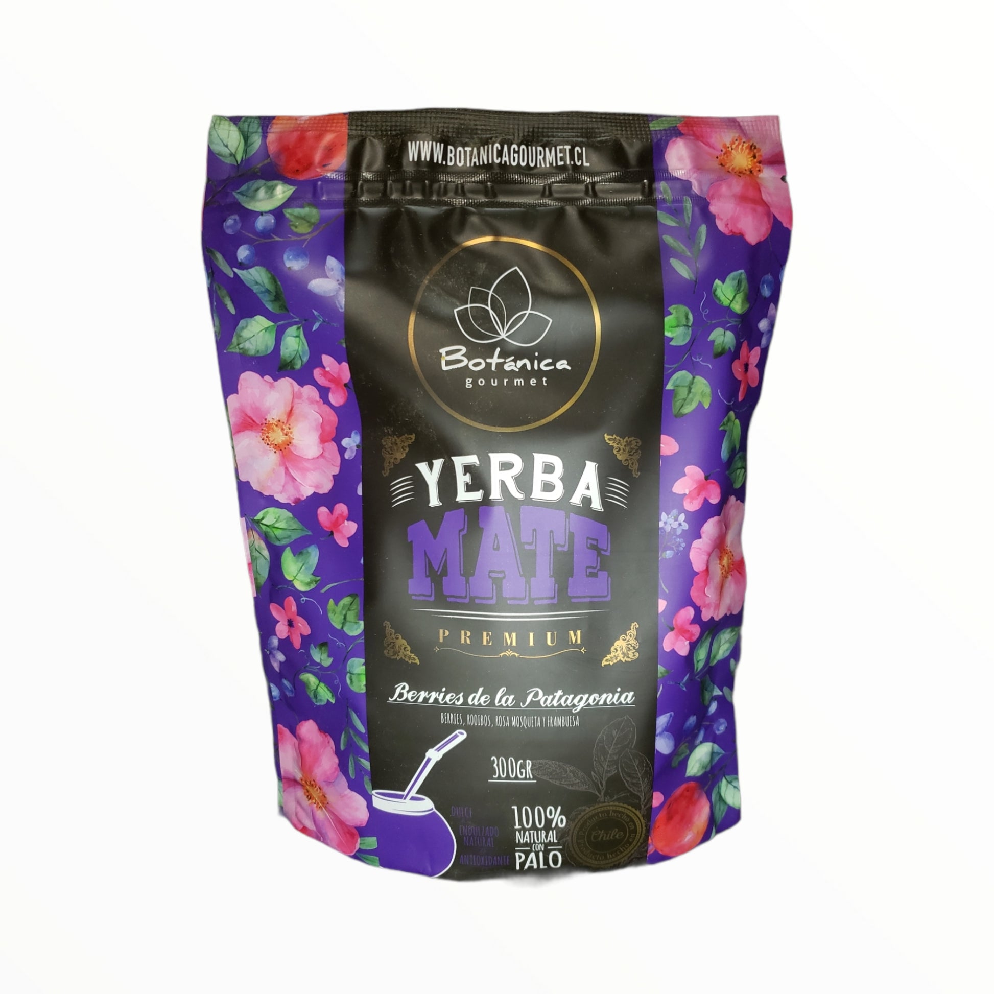 Yerba Mate Berries de la Patagonia Botánica 300 gr - Emporio Pewmayen