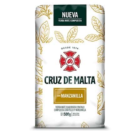 Yerba Mate Cruz de Malta Manzanilla 500gr. - Emporio Pewmayen